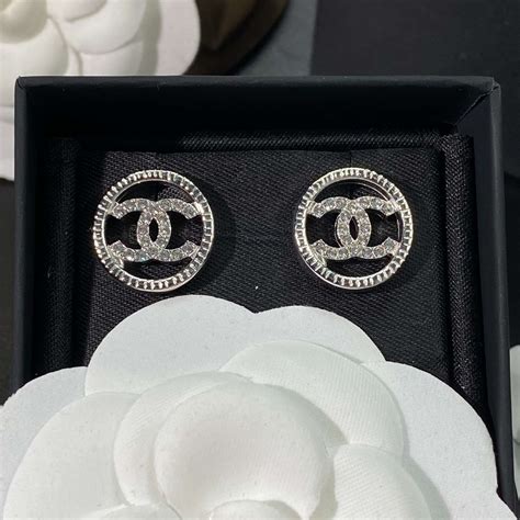 fake double c chanel earrings|chanel double c earrings sale.